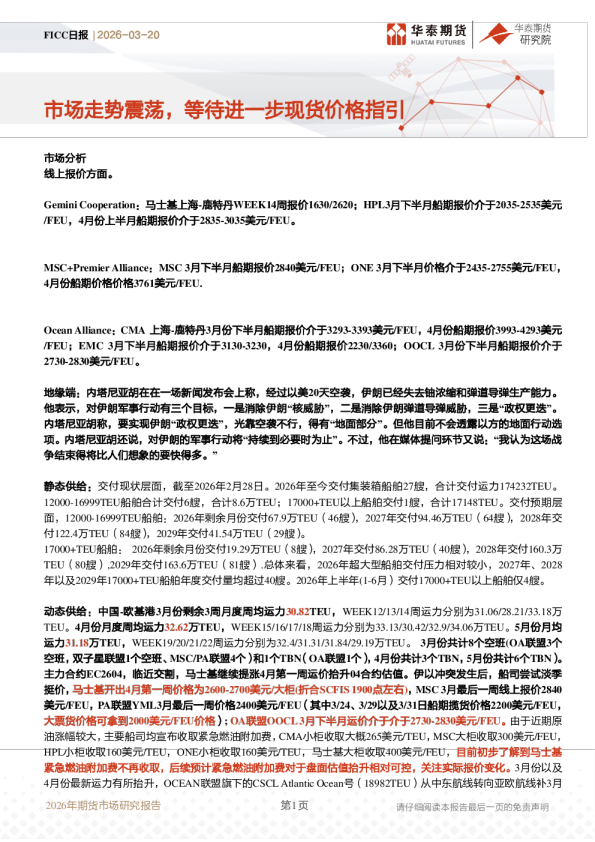 FICC日报：市场走势震荡，等待进一步现货价格指引