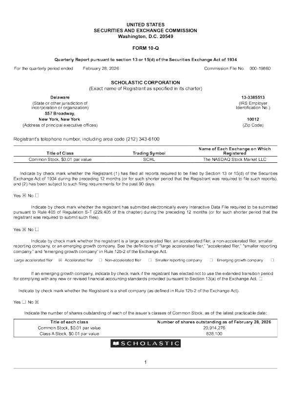 学乐教育 2026年季度报告