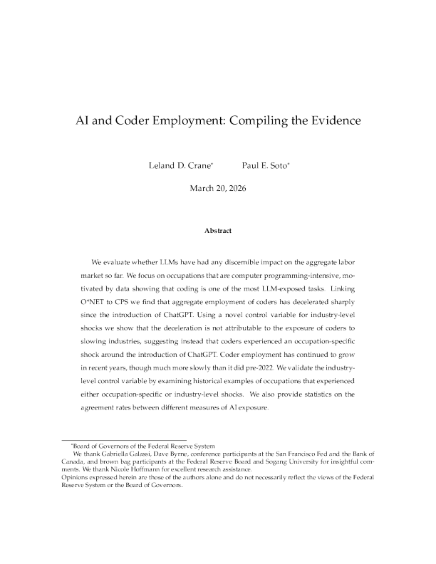 人工智能与程序员就业：证据汇编