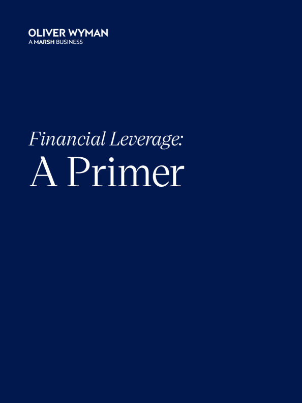 掌握财务杠杆的风险和回报