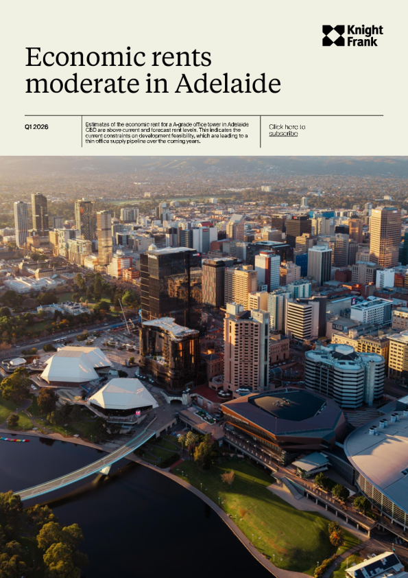 2026年第一季度阿德莱德经济租金报告
