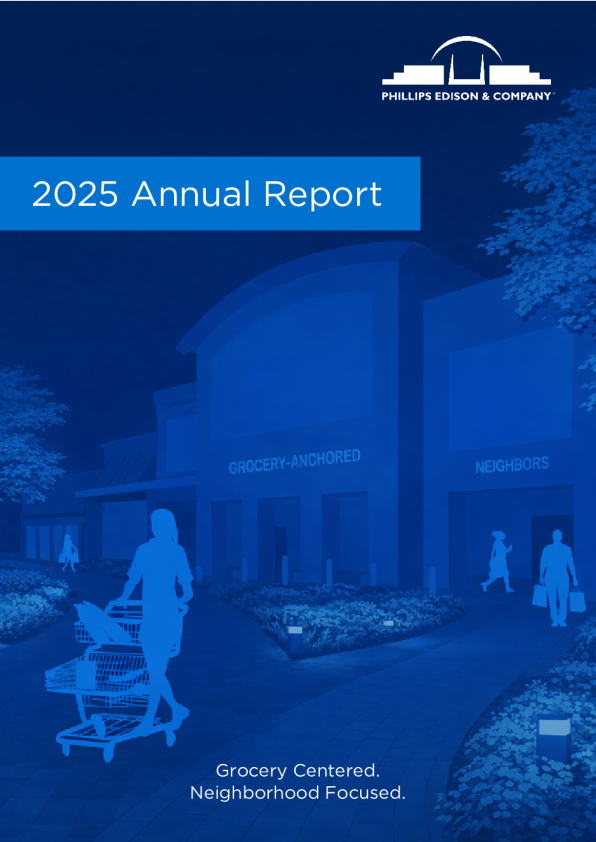 Phillips Edison & Co Inc 2025年度报告