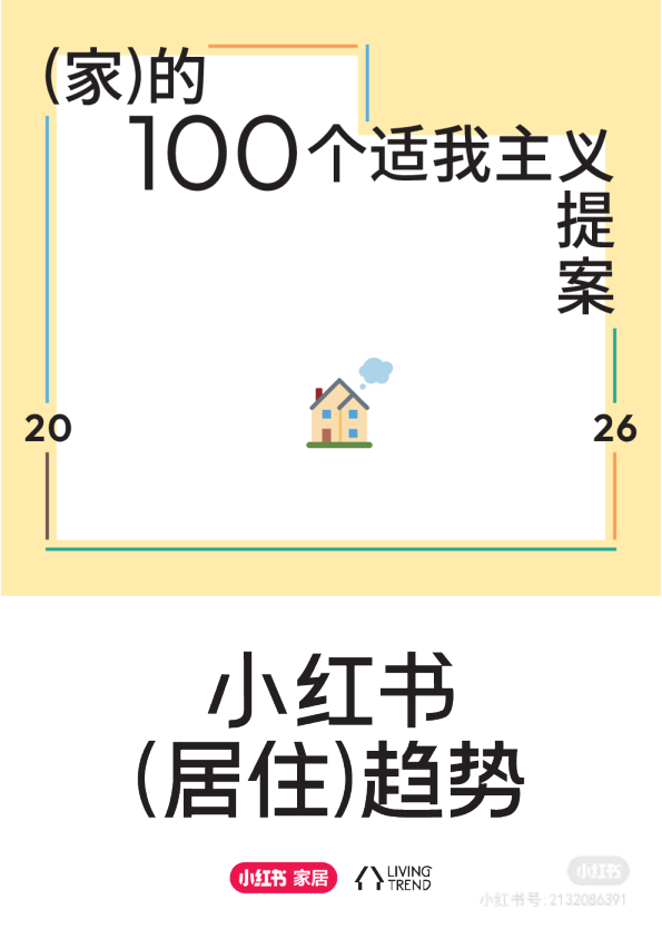 2026年小红书居住趋势