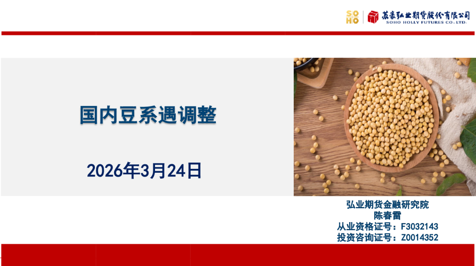 国内豆系遇调整