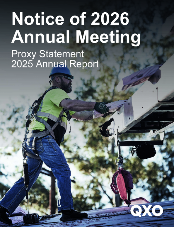 QXO Inc 2025年度报告