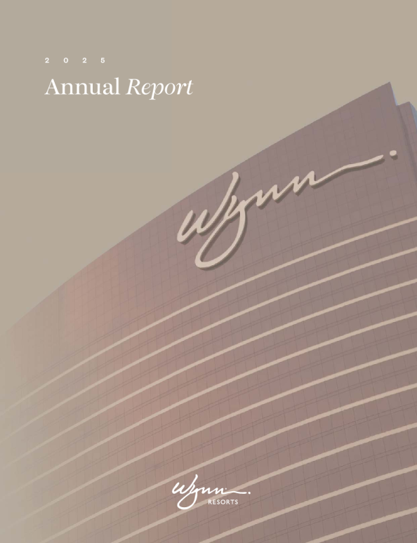 永利度假村 2025年度报告