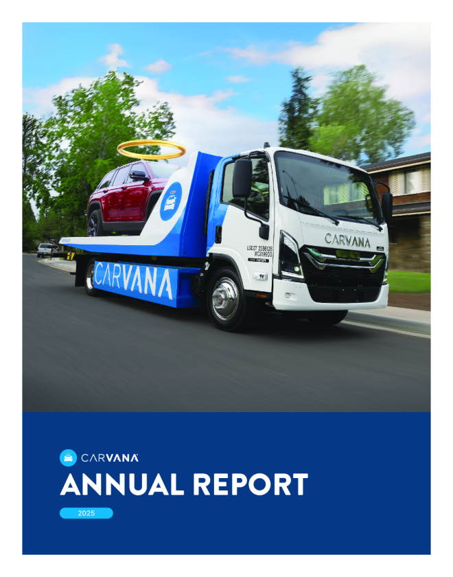 Carvana Co-A 2025年度报告
