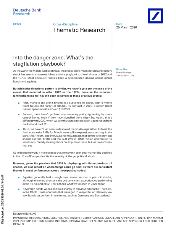 进入危险区域：滞胀的应对策略是什么？