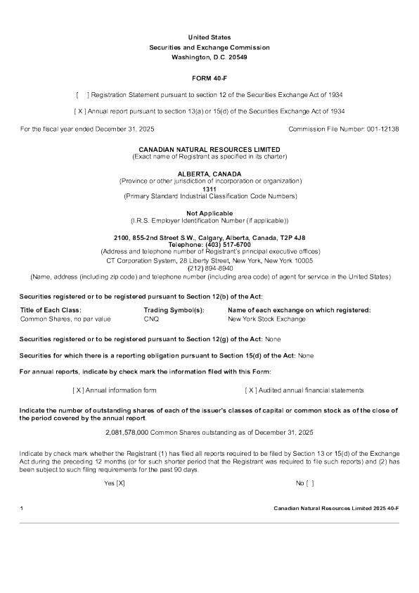 加拿大自然资源 2025年度报告