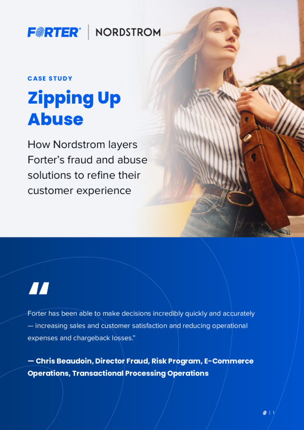 Compressed abuse: How Nordstrom levels up its fraud and abuse solutions to enhance customer experience