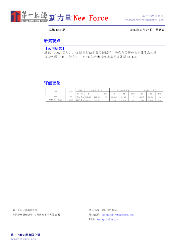 新力量NewForce总第4989期