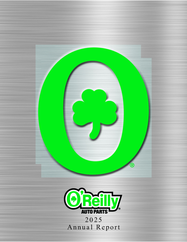 奥莱利 2025年度报告