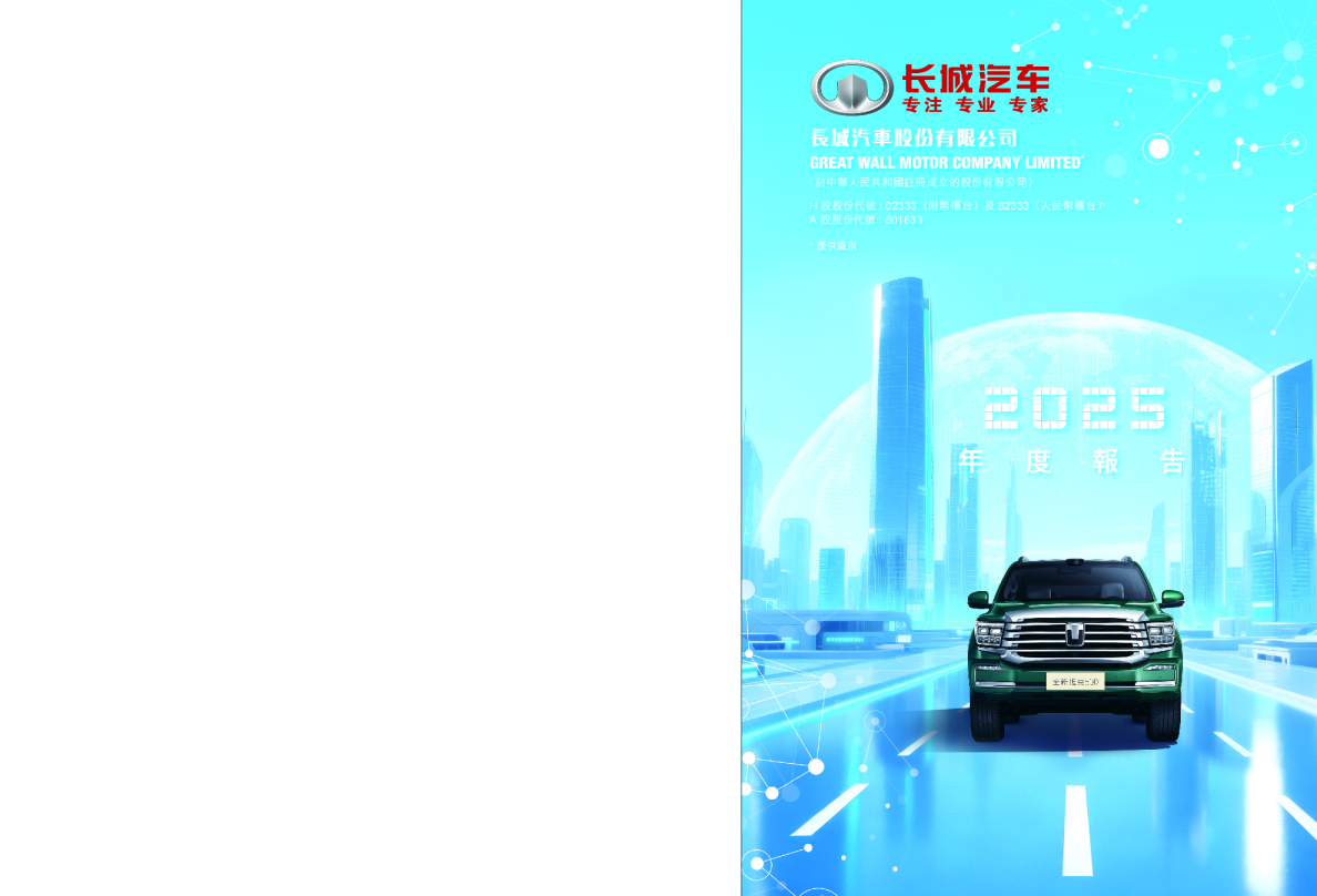 长城汽车2025年报