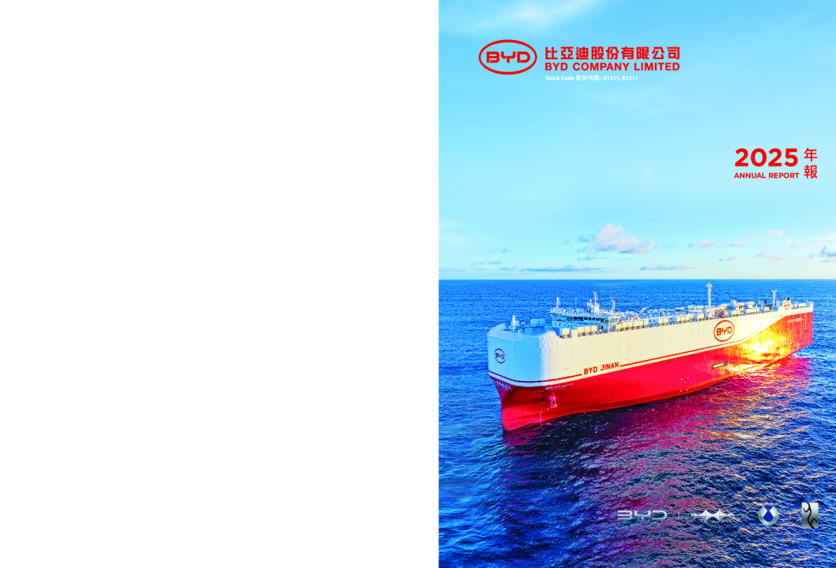 比亚迪股份2025年年报