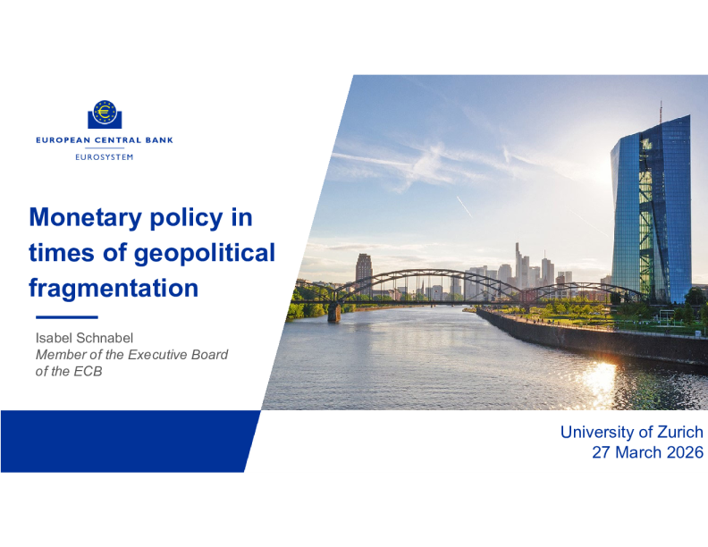 地缘政治分裂时期的货币政策