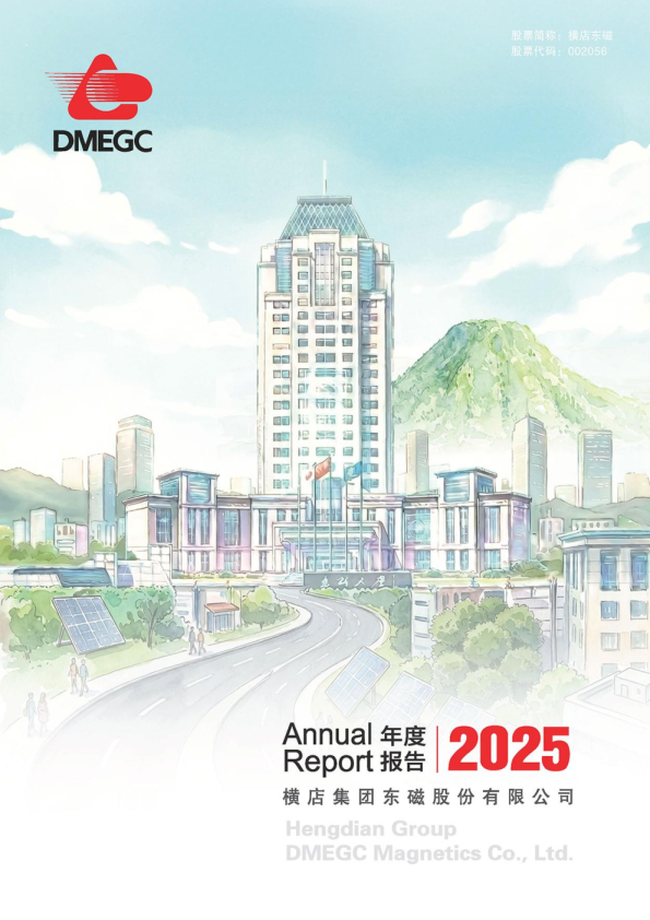 横店东磁：2025年年度报告