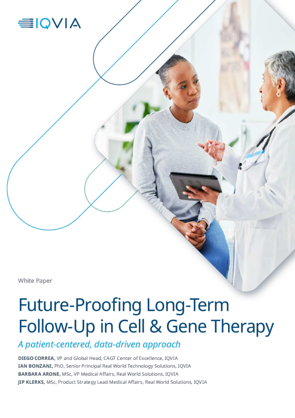 细胞与基因治疗的长期随访未来保障：以患者为中心、数据驱动的方法