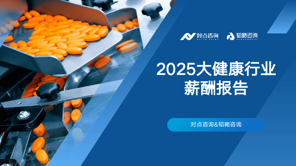 2025大健康行业薪酬报告