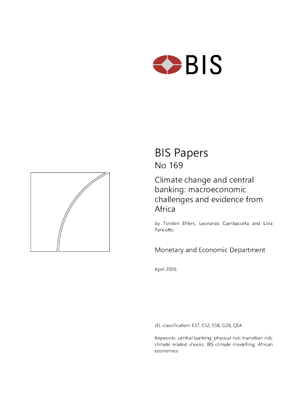 气候变化与中央银行：宏观经济挑战和来自非洲的证据（英）