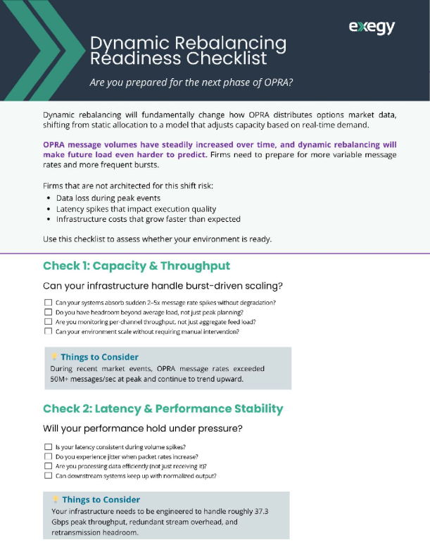 动态再平衡准备始于基础设施