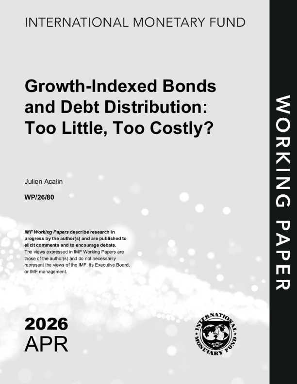 增长指数债券和债务分配：太少，太贵？（英）