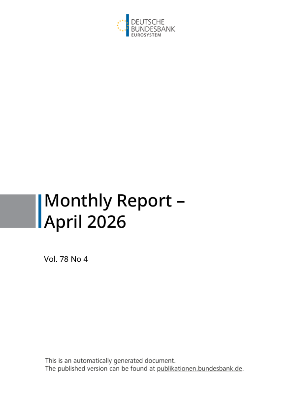 月度报告——2026年4月