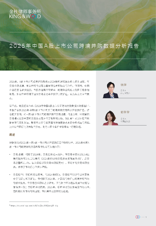 2025年中国A股上市公司跨境并购数据分析报告