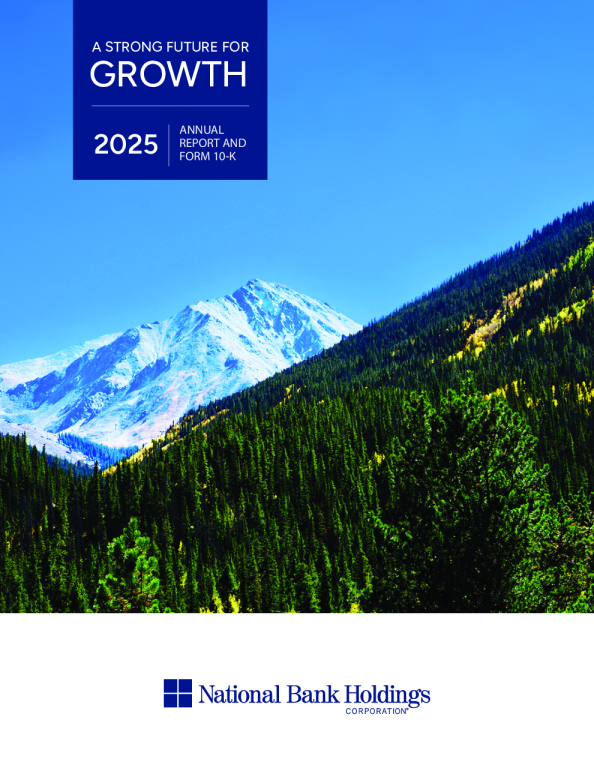 National Bank Holdings Corp-A 2025年度报告
