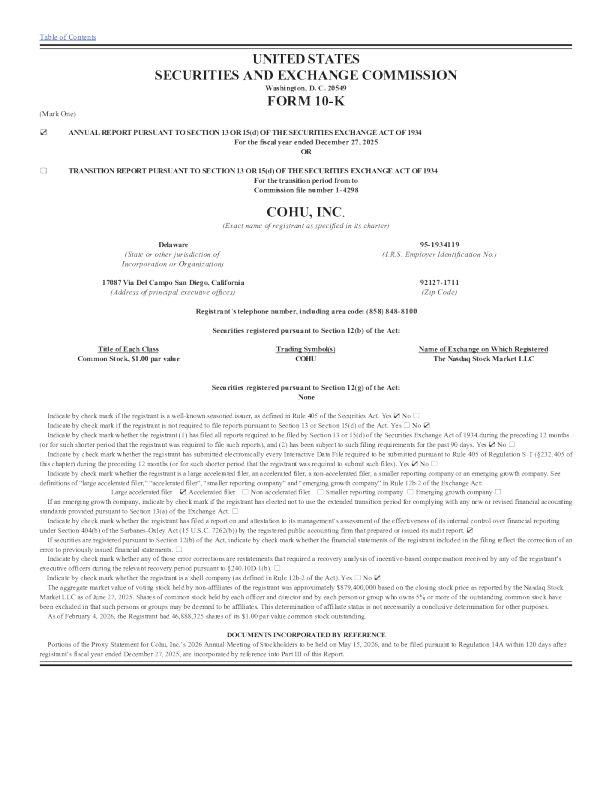 科休半导体 2025年度报告