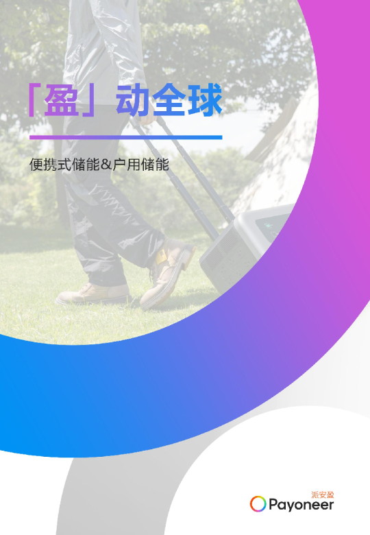 便携式储能&户用储能：盈动全球