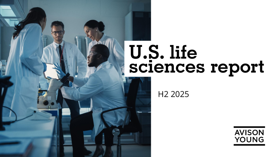 2025年下半年美国生命科学地产市场报告