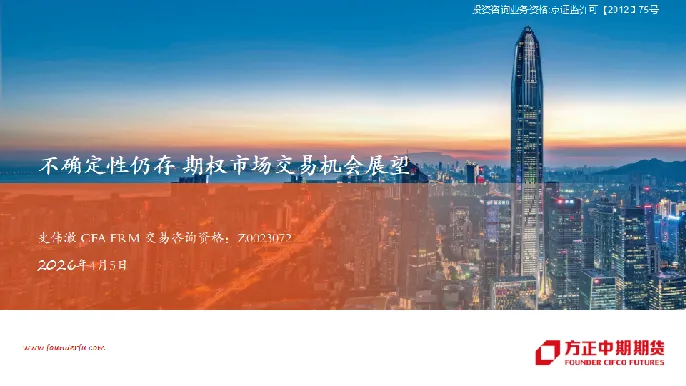 不确定性仍存，期权市场交易机会展望