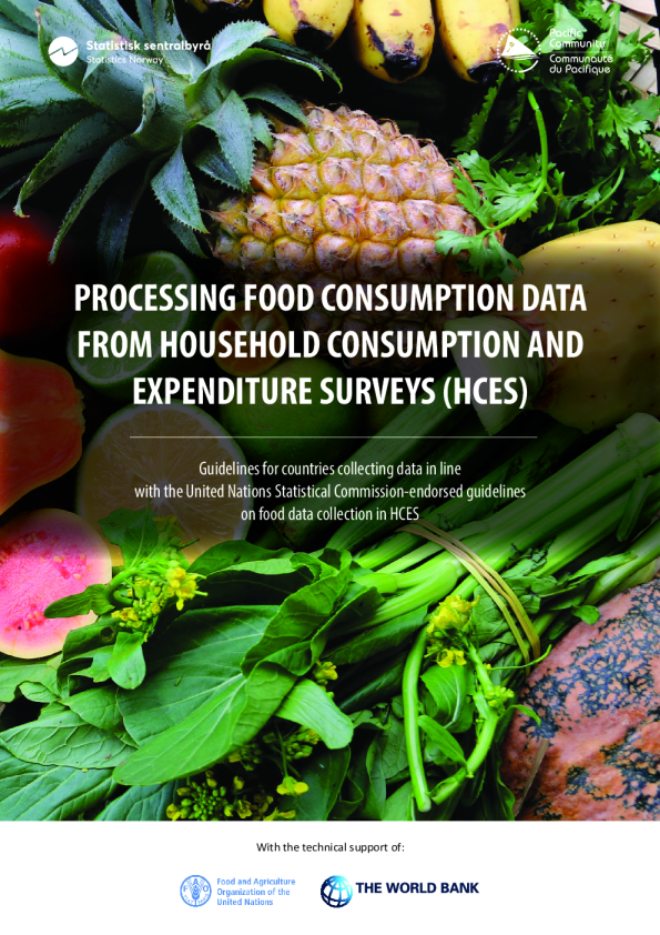 处理家庭消费与支出调查（HCES）中的食品消费数据