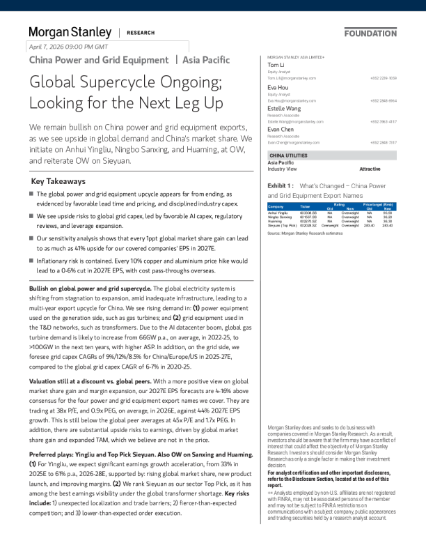 全球超级周期持续；寻找下一轮上涨