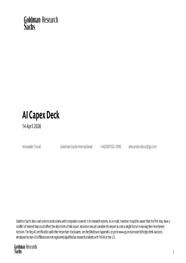 AI资本支出报告