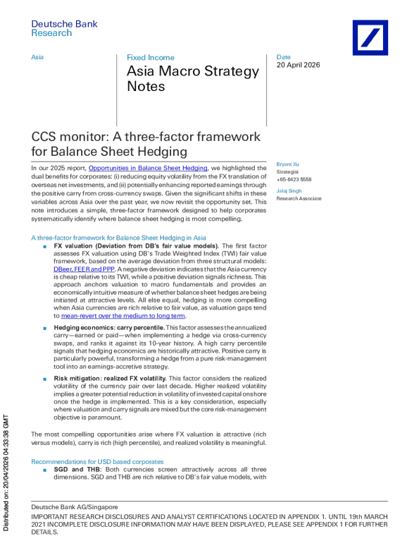 CCS监测：资产负债表对冲的三因素框架
CCS Monitoring: A Three-Factor Framework for Balance Sheet Hedging