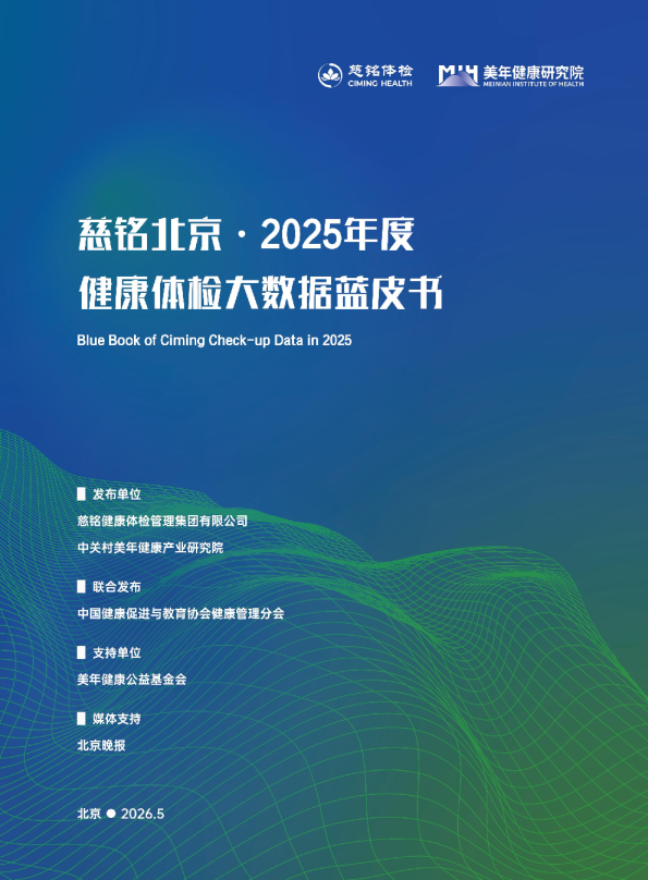 慈铭北京·2025年度健康体检大数据蓝皮书