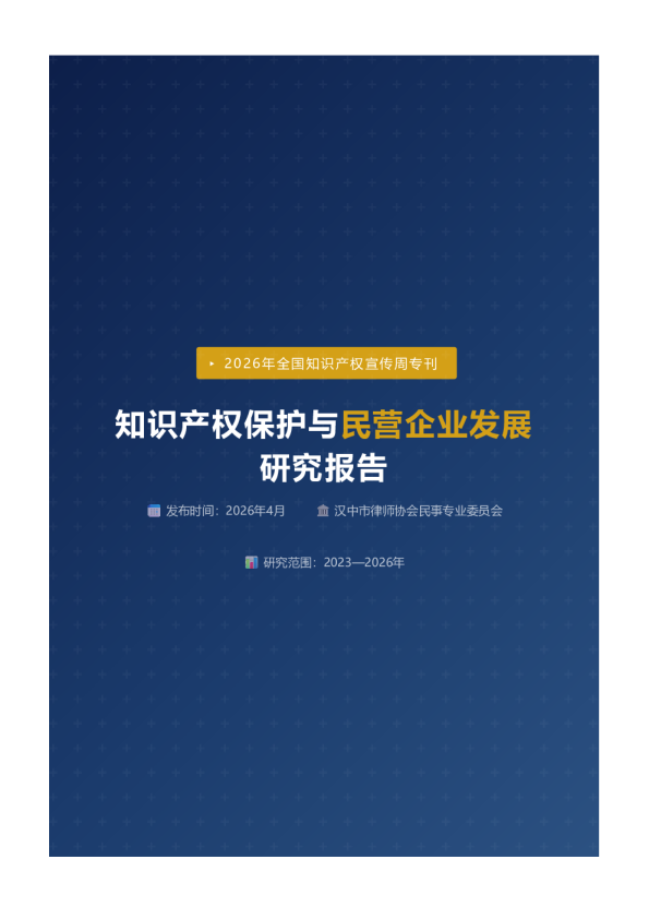 知识产权保护与民营企业发展研究报告