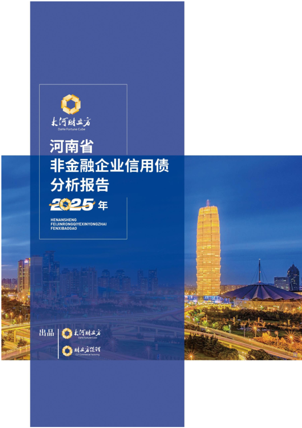 河南省非金融企业信用债分析报告2025年
