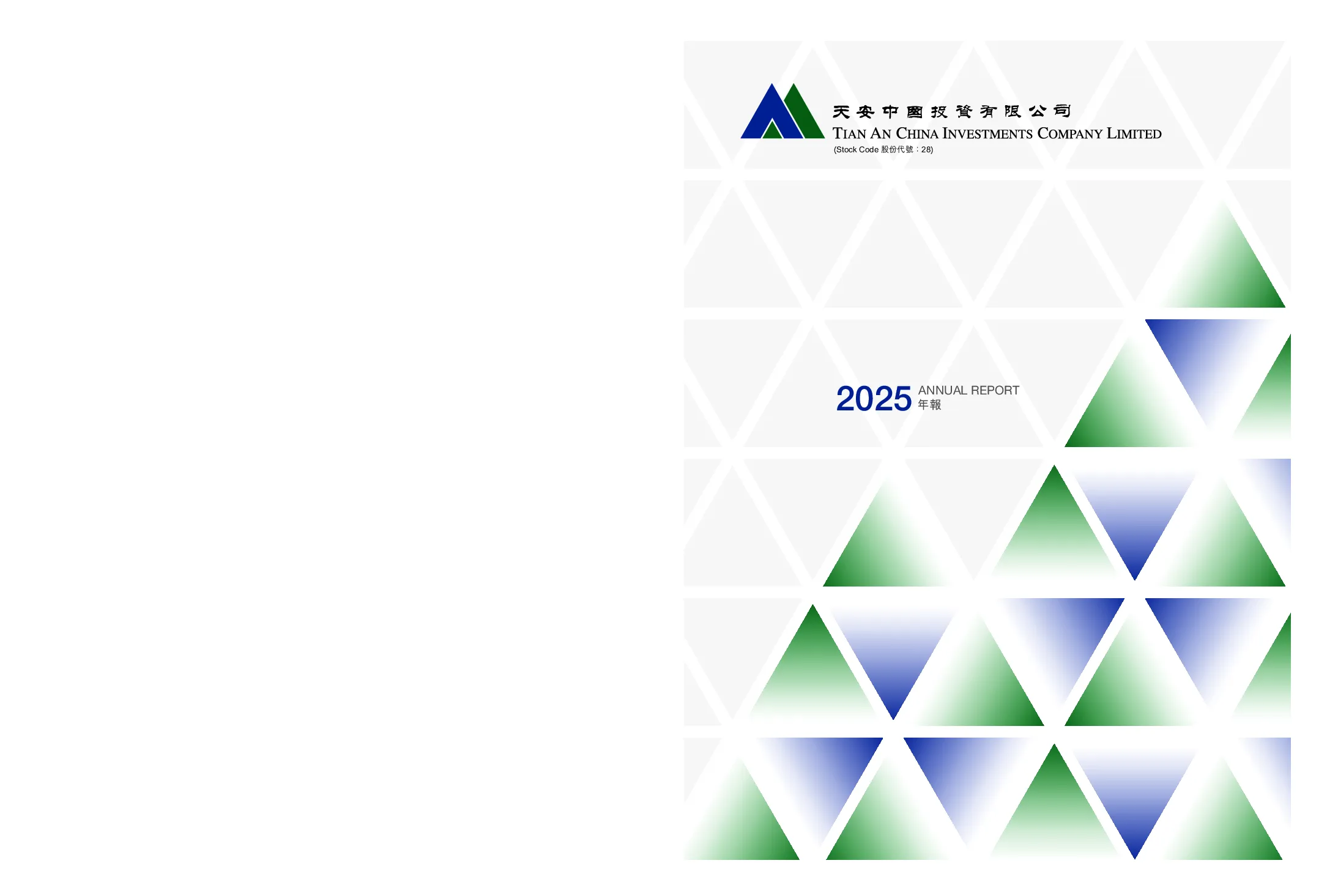 天安二零二五年年报