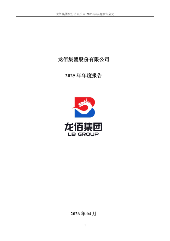 龙佰集团：2025年年度报告