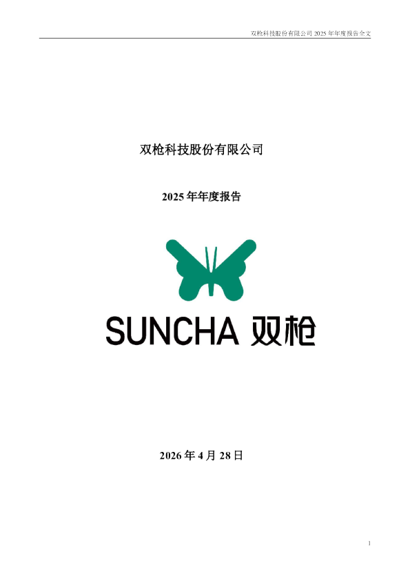 双枪科技：2025年年度报告