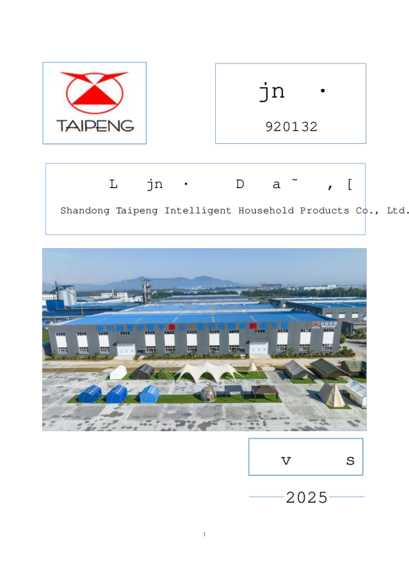 泰鹏智能：2025年年度报告