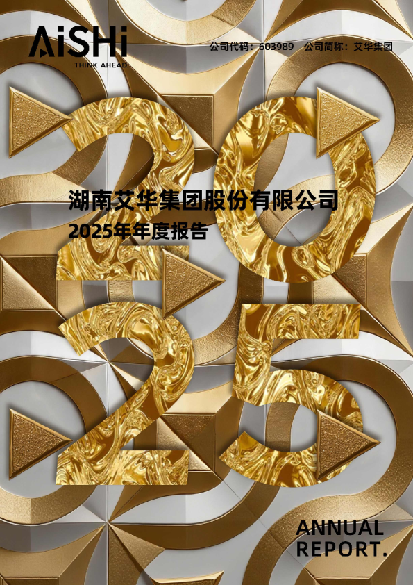 艾华集团：湖南艾华集团股份有限公司2025年年度报告