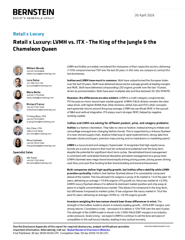 Retail vs. Luxury: LVMH vs. ITX - The King of the Jungle vs. The Chameleon Queen