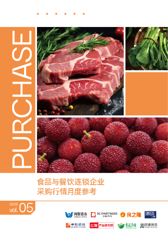 食品与餐饮连锁企业采购行情月度参考