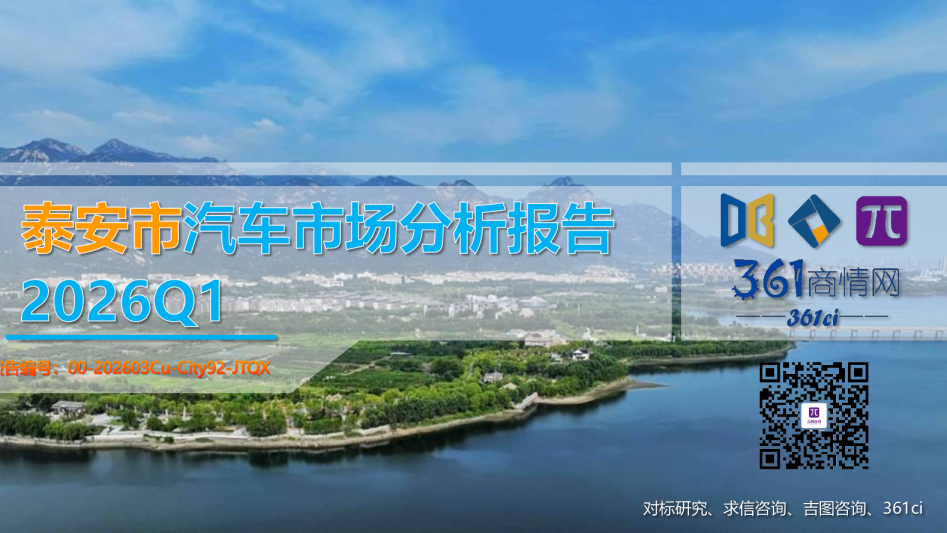 2026Q1泰安市汽车市场分析报告