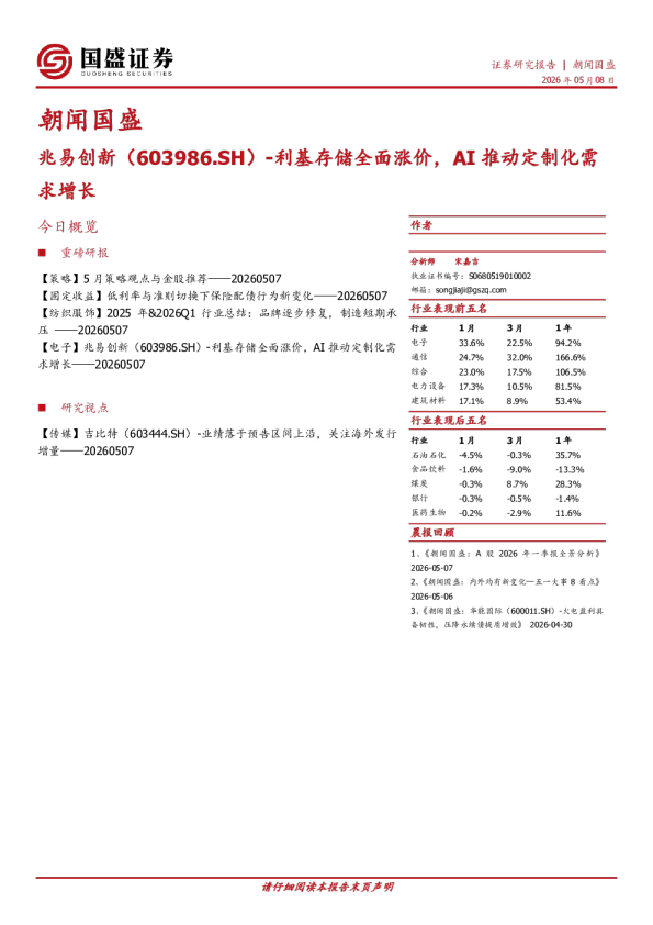 朝闻国盛