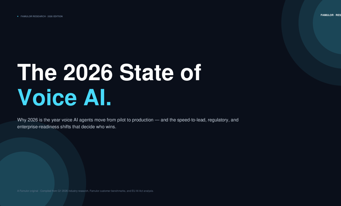 2026年语音AI现状报告：产品先发落地、监管合规与企业成熟度