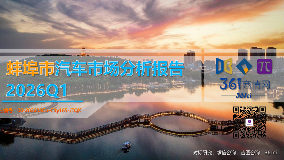 蚌埠市汽车市场分析报告2026Q1